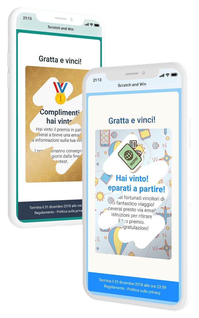 Leevia scratch and win