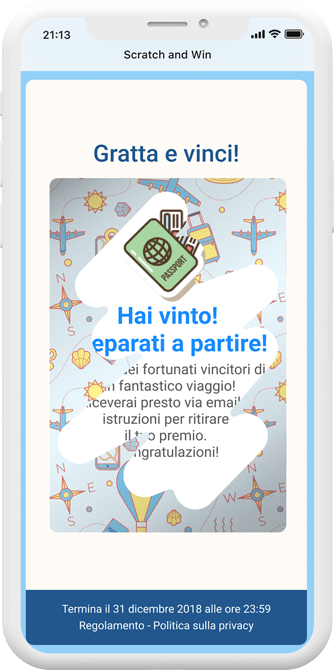 leevia scratch and win