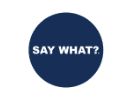 logo say what