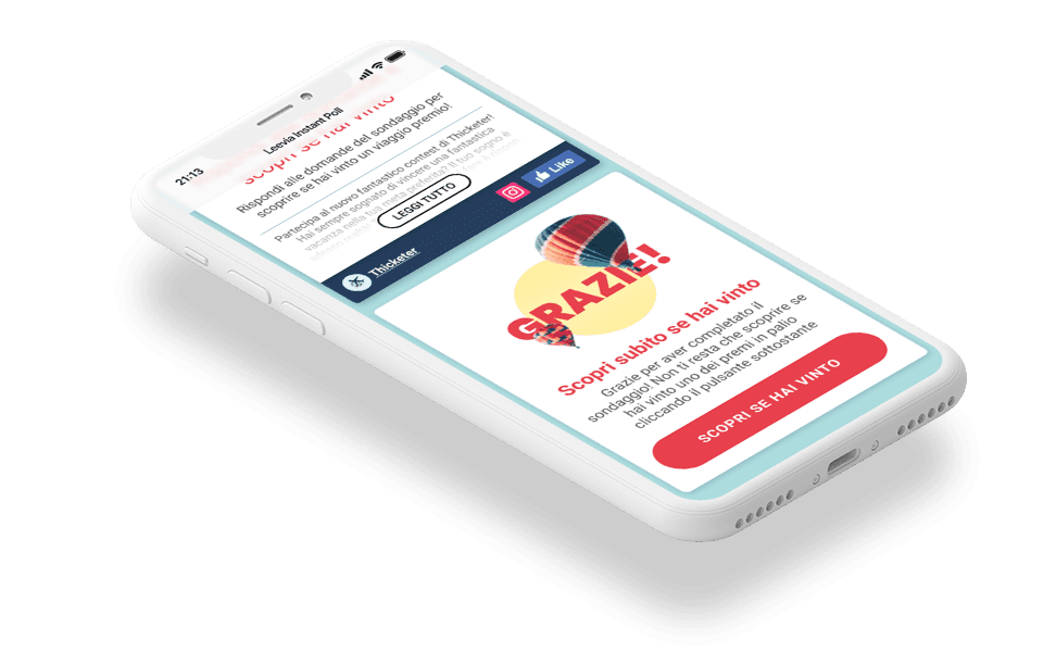 Leevia Instant Poll Mobile